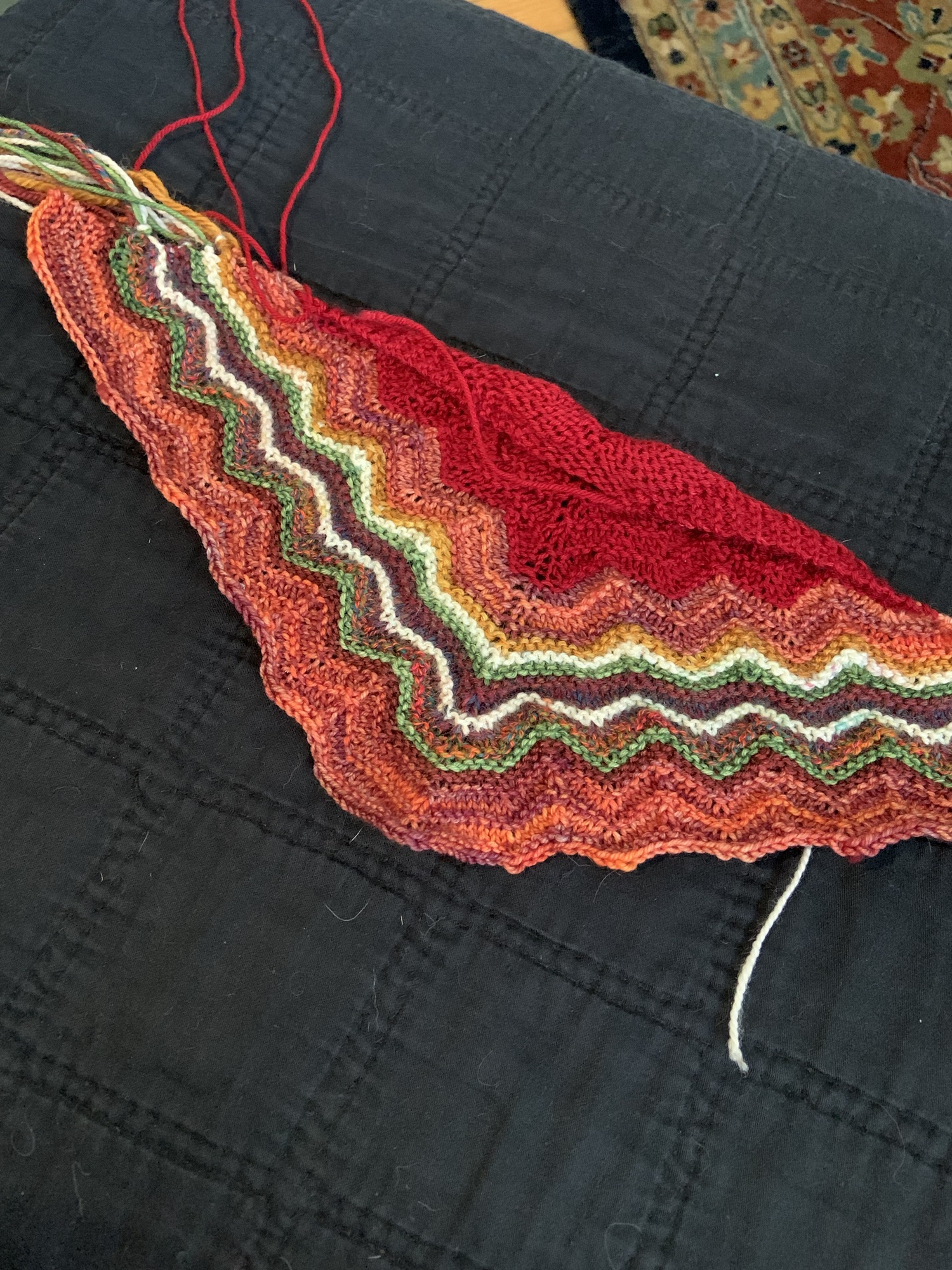 A Tale of Two Shawl Shapes – Lizzie Knitzz